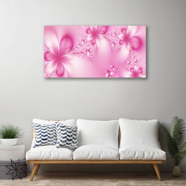 Quadro su tela Grafica di astrazione 100x50 cm