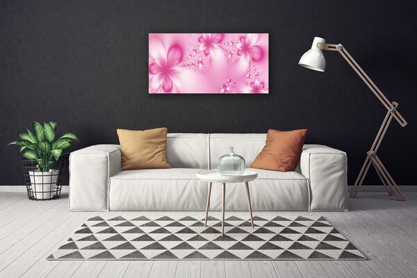 Quadro su tela Grafica di astrazione 100x50 cm