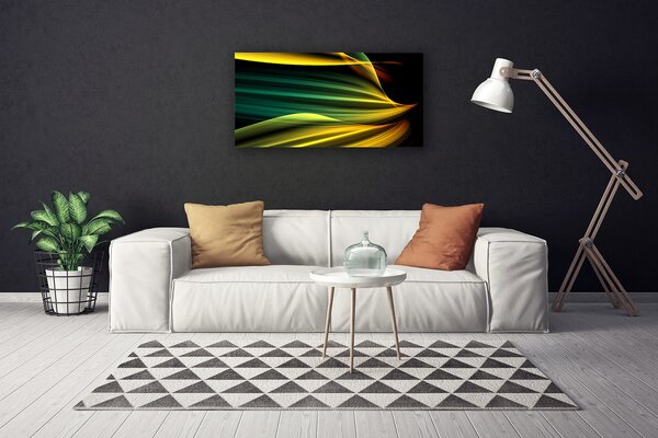 Quadro su tela Grafica di astrazione 100x50 cm