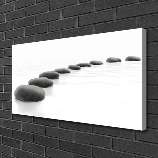 Quadro su tela Pietre d'arte 100x50 cm
