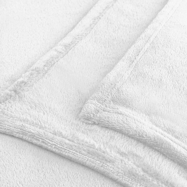 Plaid bianco , 150 x 200 cm Mic - DecoKing