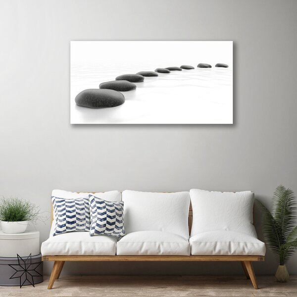 Quadro su tela Pietre d'arte 100x50 cm