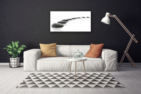 Quadro su tela Pietre d'arte 100x50 cm