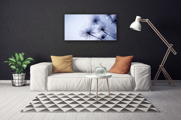Quadro su tela Pianta di tarassaco 100x50 cm