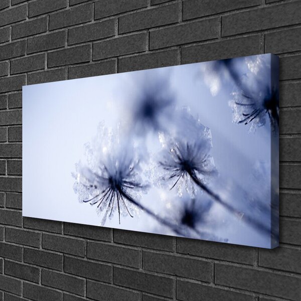 Quadro su tela Pianta di tarassaco 100x50 cm