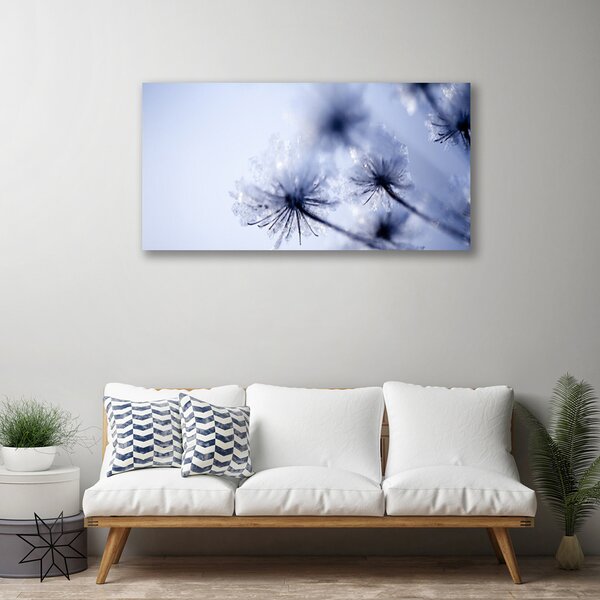 Quadro su tela Pianta di tarassaco 100x50 cm