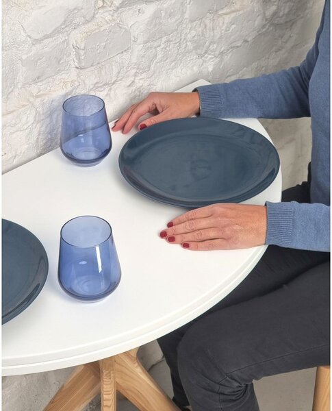 Tavolo da pranzo rotondo allungabile 45x90 cm Jubi – Ragaba