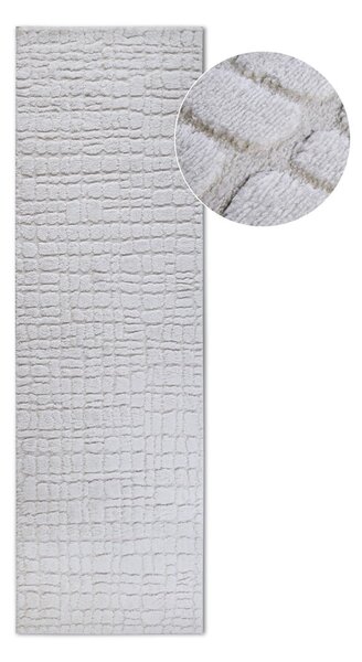 Passatoia color crema 80x240 cm Artistique Cream White - Elle Decoration