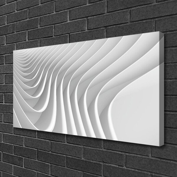 Quadro su tela Grafica di astrazione 100x50 cm