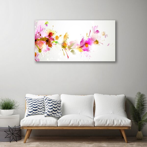 Quadro su tela Grafica di astrazione 100x50 cm