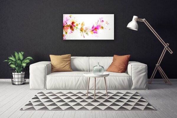 Quadro su tela Grafica di astrazione 100x50 cm
