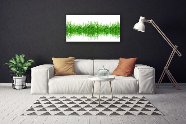 Stampa quadro su tela Erba, piante, natura 100x50 cm