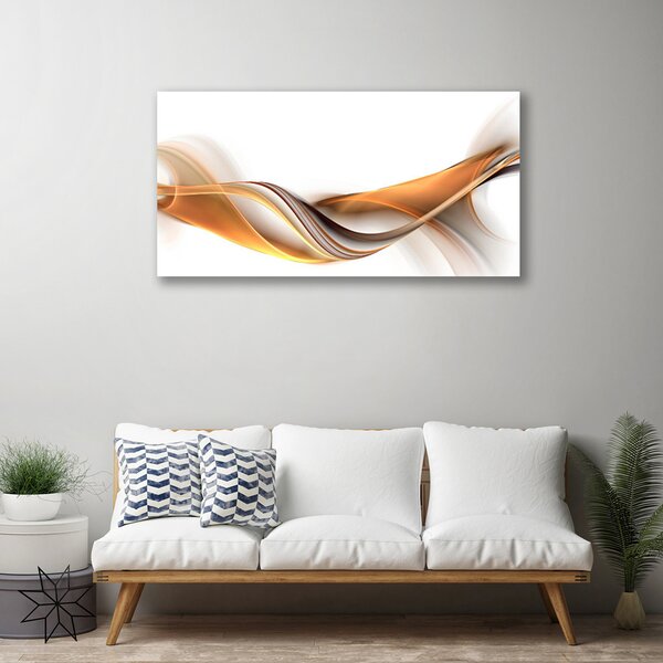 Quadro su tela Grafica di astrazione 100x50 cm