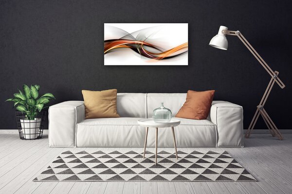 Quadro su tela Estratto di astrazione 100x50 cm