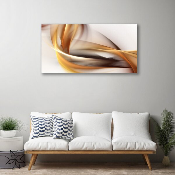 Quadro su tela Grafica di astrazione 100x50 cm