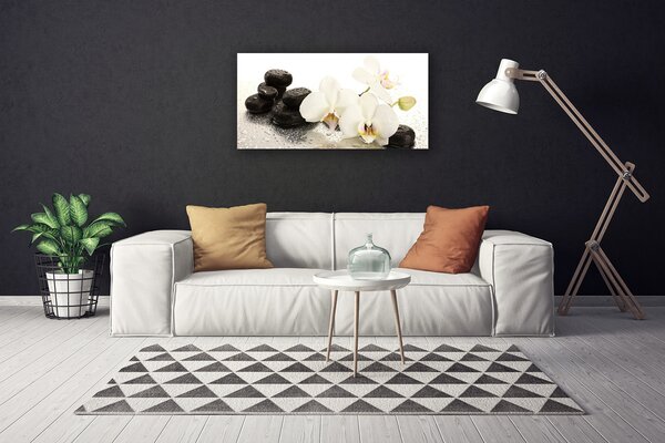 Quadro su tela Pianta di pietre di fiori 100x50 cm