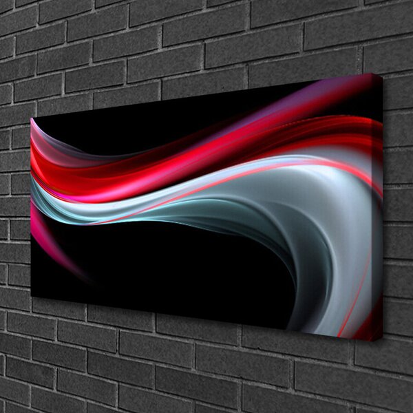 Quadro su tela Grafica di astrazione 100x50 cm