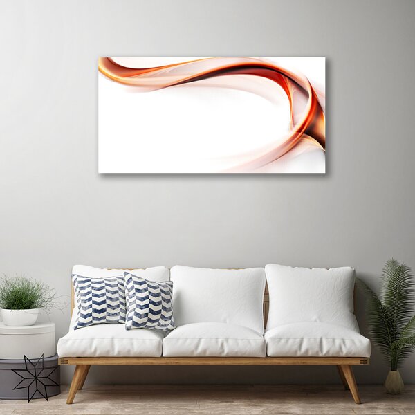 Quadro su tela Grafica di astrazione 100x50 cm