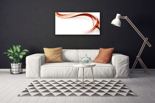 Quadro su tela Grafica di astrazione 100x50 cm