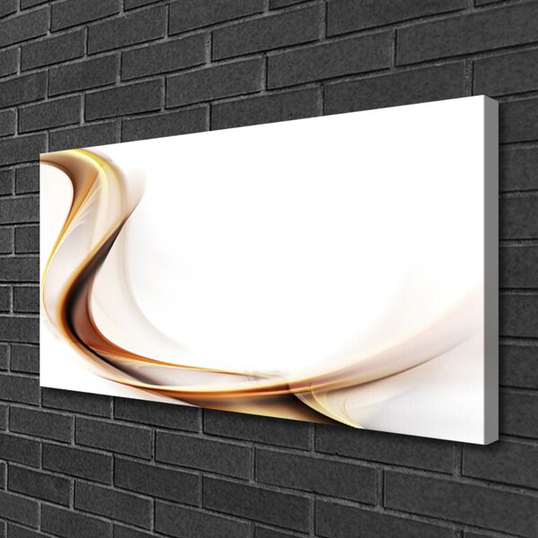 Quadro stampa su tela Grafica di astrazione 100x50 cm