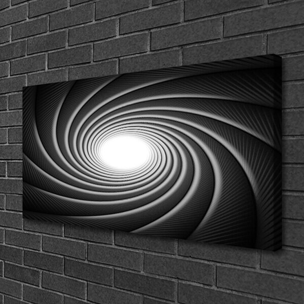 Quadro su tela Grafica di astrazione 100x50 cm