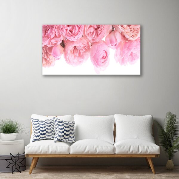Quadro su tela Rose, fiori, piante 100x50 cm