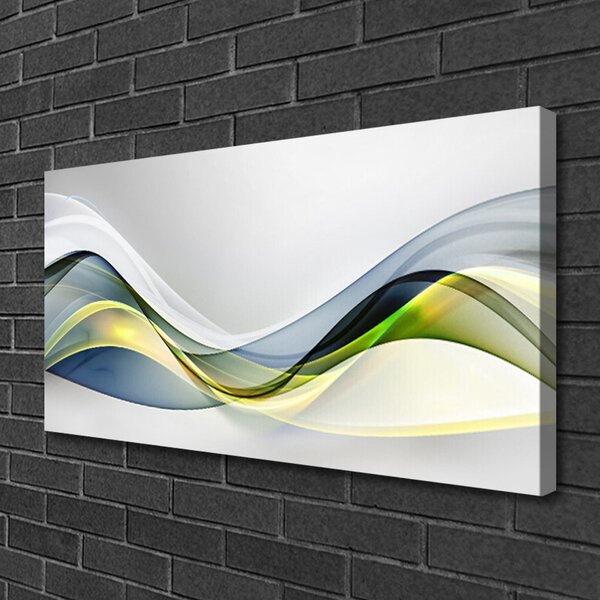 Quadro su tela Grafica di astrazione 100x50 cm