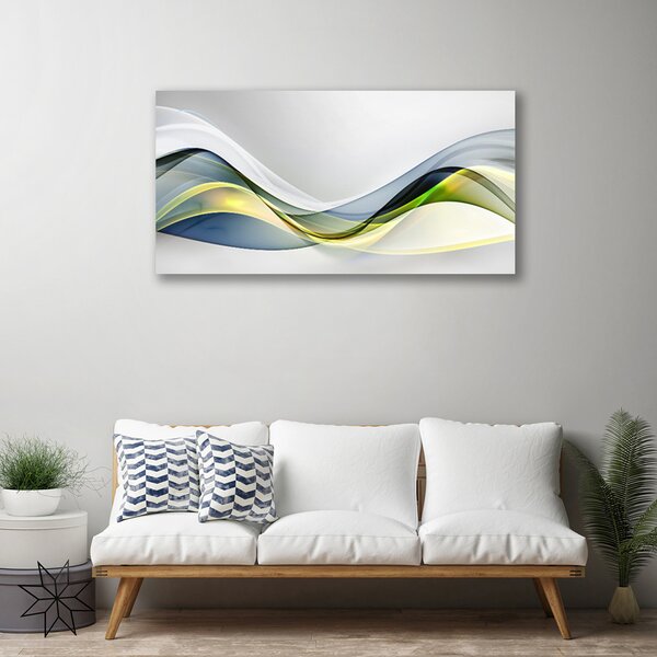Quadro su tela Grafica di astrazione 100x50 cm