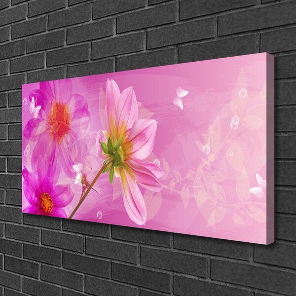 Stampa quadro su tela Fiori, piante, natura 100x50 cm