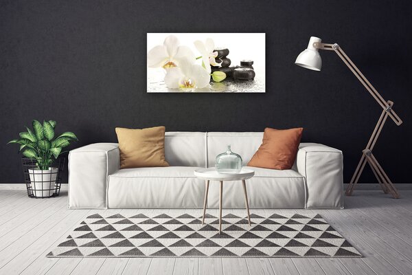 Quadro su tela Pianta di pietre di fiori 100x50 cm