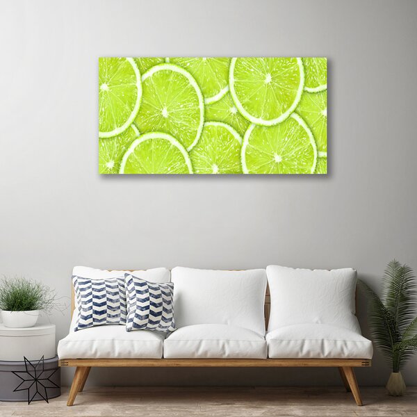 Foto quadro su tela Lime. Cibo. Cucina 100x50 cm