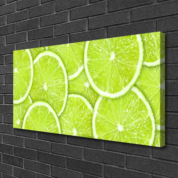 Foto quadro su tela Lime. Cibo. Cucina 100x50 cm