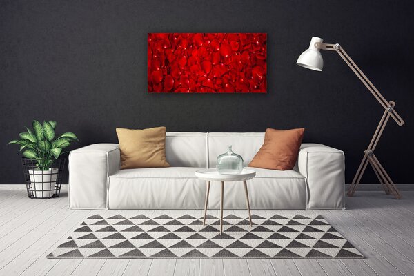 Foto quadro su tela I petali della pianta La natura 100x50 cm
