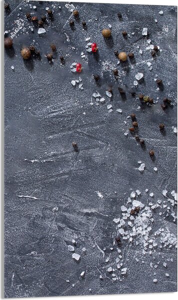 Piastra di copertura del piano cottura 30x52 in Vetroceramica, alzatina in vetro, tagliere decorativo, cucina in ardesia