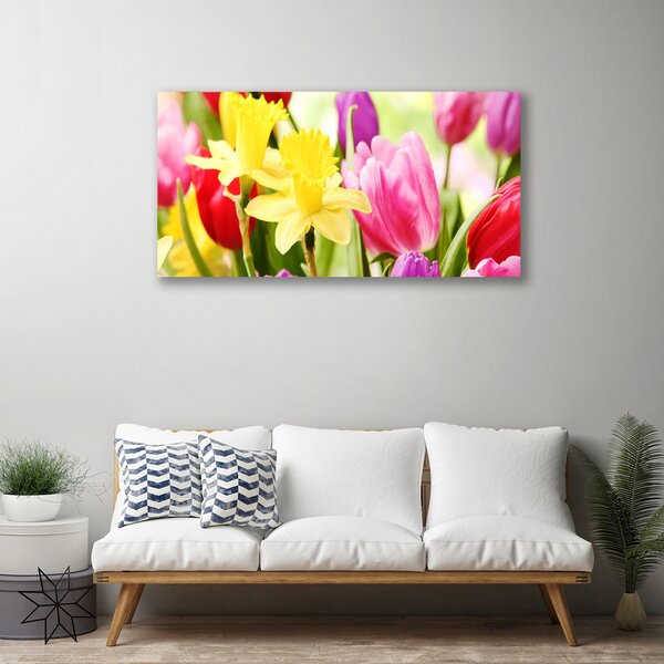 Quadro stampa su tela Fiori, piante, natura 100x50 cm