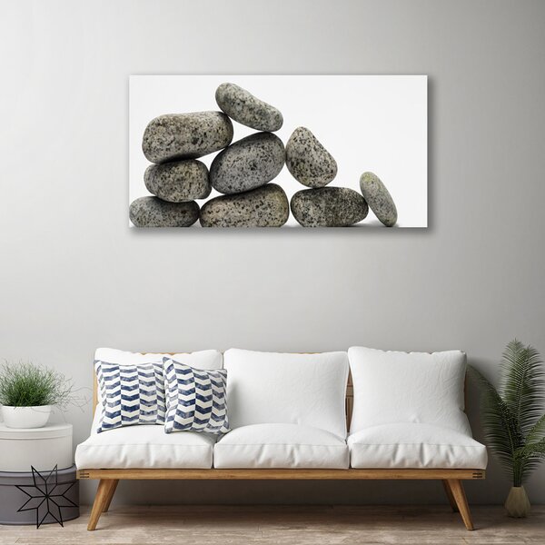 Quadro su tela Pietre d'arte zen 100x50 cm