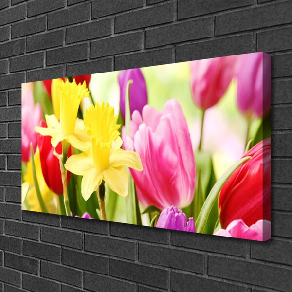 Quadro stampa su tela Fiori, piante, natura 100x50 cm