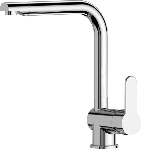 Miscelatore monocomando per lavello con bocca alta mod. calella edm