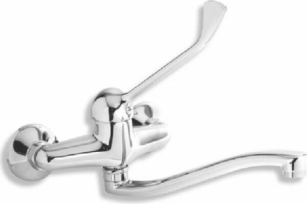Novaservis Metalia 55 - Miscelatore per lavello, leva medica, cromo 55070L,0