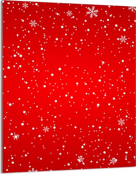Piastra copri fornelli 40x52 Piastra copri piano cottura in Vetroceramica alzatina in vetro tagliere decorativo, rosso vacanze