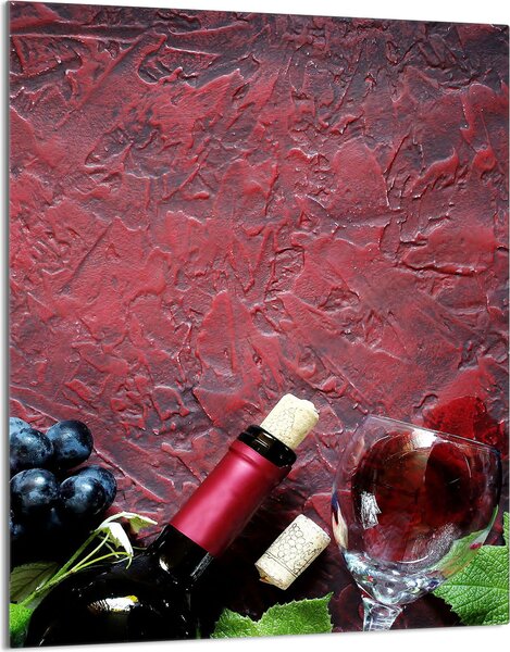 Piastra di copertura per fornelli 40x52 Piastra di copertura per piano cottura in Vetroceramica Piastra di copertura in vetro tagliere decorativo, bicchiere da vino