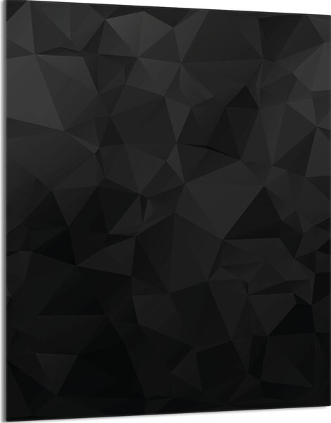Piastra copriforno 40x52 Coperchio per piano cottura in Vetroceramica Paraspruzzi Piastra in vetro Tagliere decorativo, motivo nero