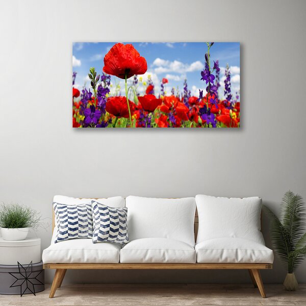 Quadro su tela Fiori, piante, natura 100x50 cm