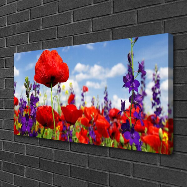 Quadro su tela Fiori, piante, natura 100x50 cm