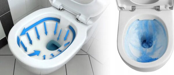 Vaso WC sposeso Rea Lars