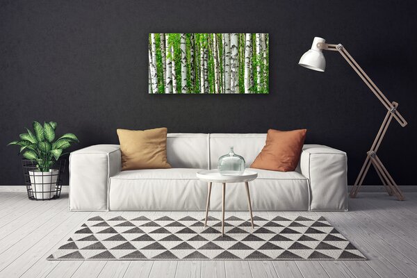 Quadro su tela Foresta, piante, natura 100x50 cm