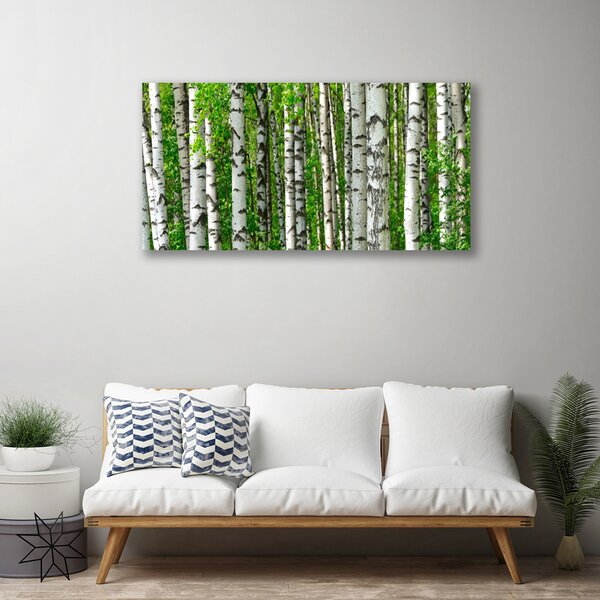 Quadro su tela Foresta, piante, natura 100x50 cm
