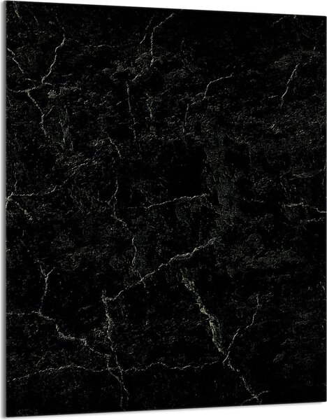 Piastra di copertura del piano cottura 40x52 Coperchio del piano cottura in Vetroceramica Paraspruzzi Piatto in vetro Tagliere decorativo, marmo nero