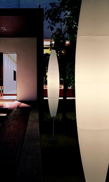 Lampade da esterno Foscarini, Bianco, Terrazza, Plastica