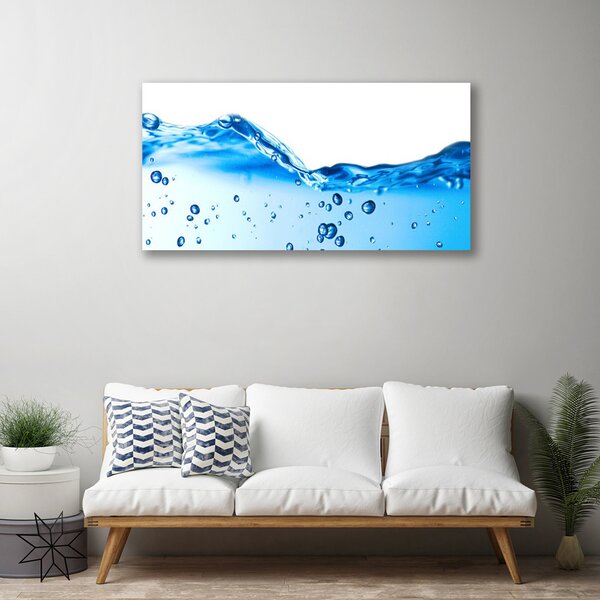 Quadro su tela Acqua Art 100x50 cm